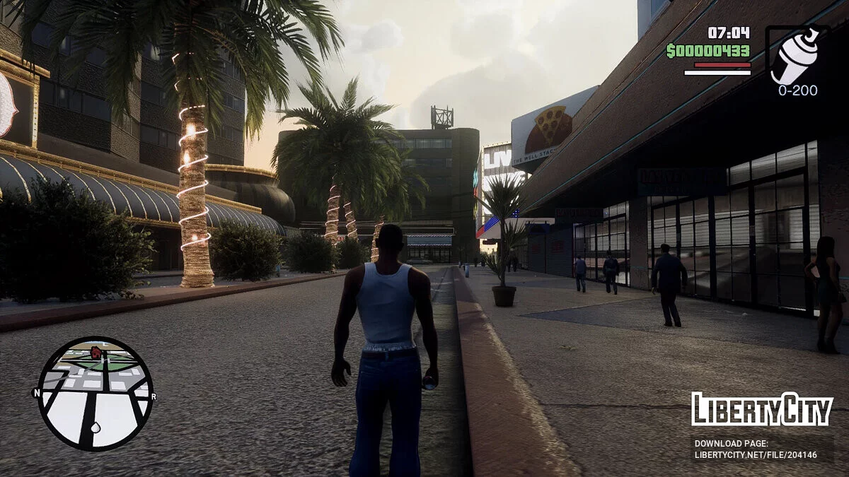 Реалистичный визуал / GTA San Andreas: The Definitive Edition