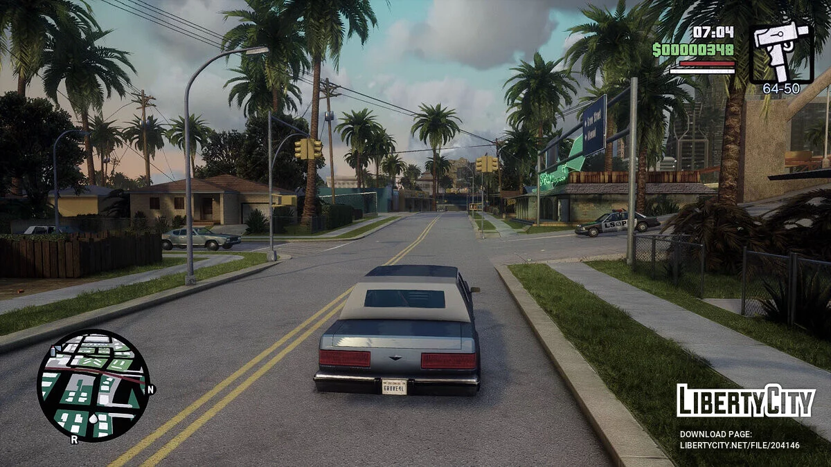 Реалистичный визуал / GTA San Andreas: The Definitive Edition