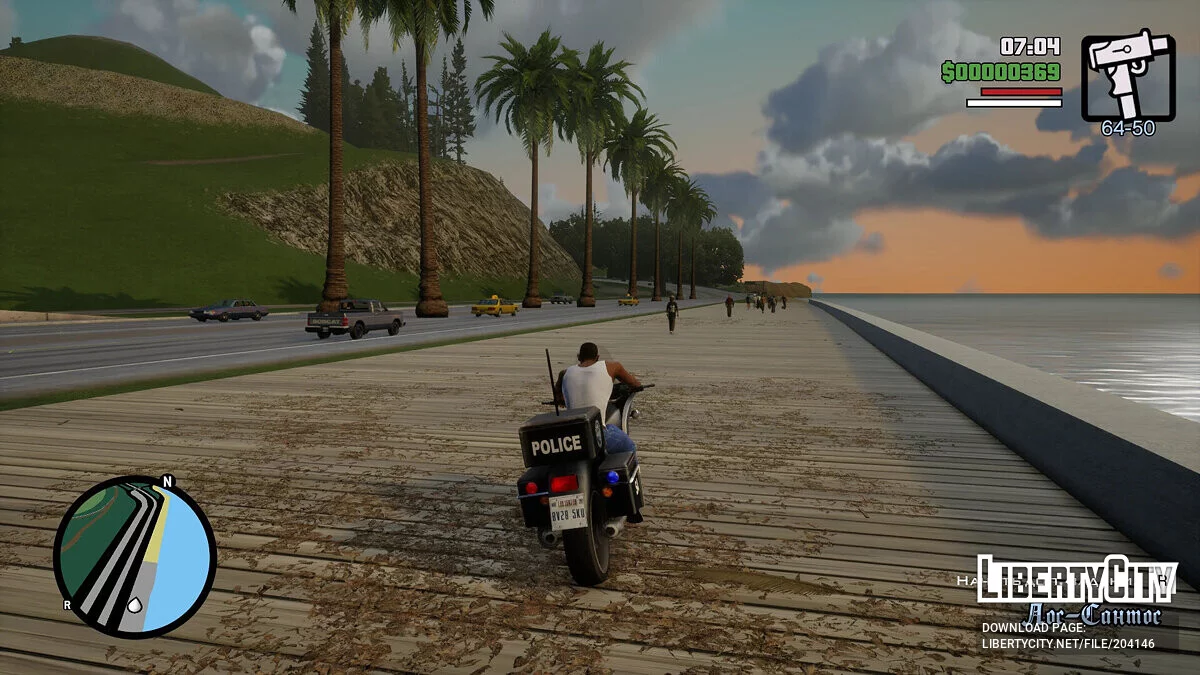 Реалистичный визуал / GTA San Andreas: The Definitive Edition