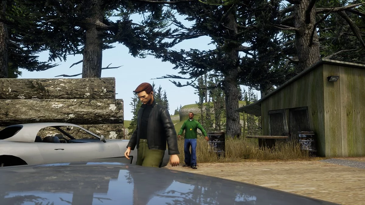 Исправление Клода / GTA San Andreas: The Definitive Edition