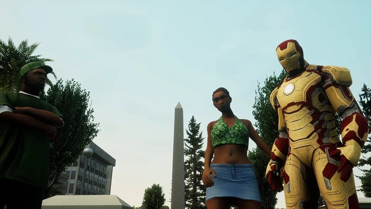 Железный Человек / GTA San Andreas: The Definitive Edition