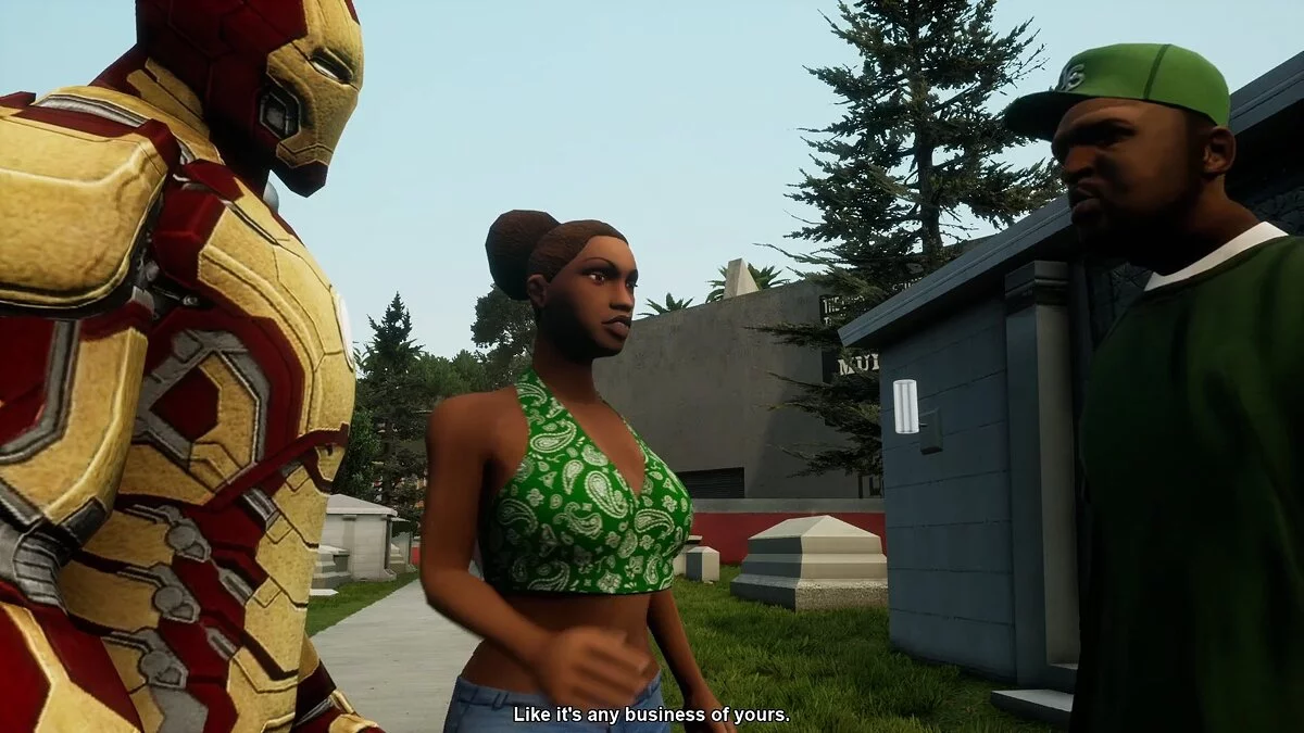 Железный Человек / GTA San Andreas: The Definitive Edition