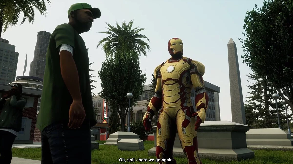 Железный Человек / GTA San Andreas: The Definitive Edition