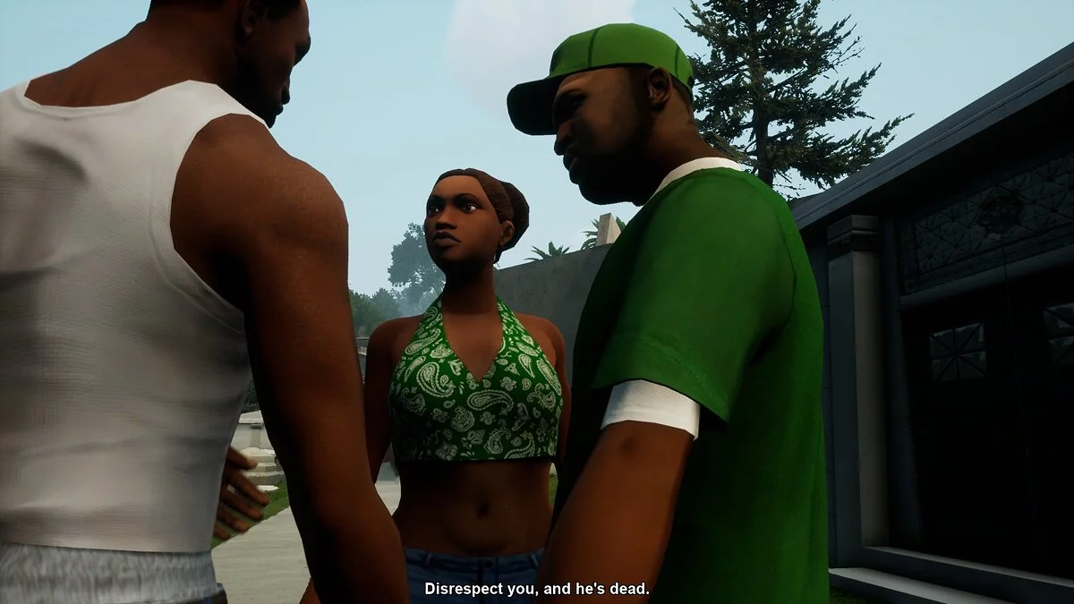 Новый скин Кэндл / GTA San Andreas: The Definitive Edition