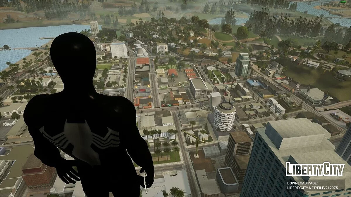 Symbiote Spider-Man / GTA San Andreas: The Definitive Edition