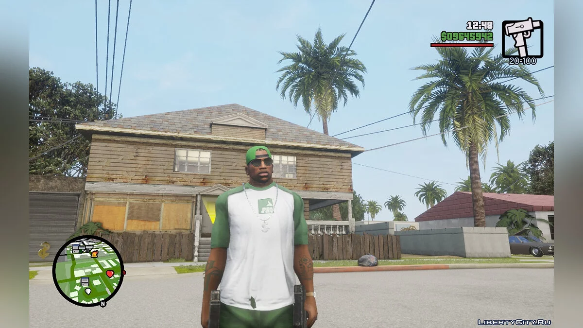 Пройденное сохранение со всеми захваченными территориями / GTA San Andreas: The Definitive Edition