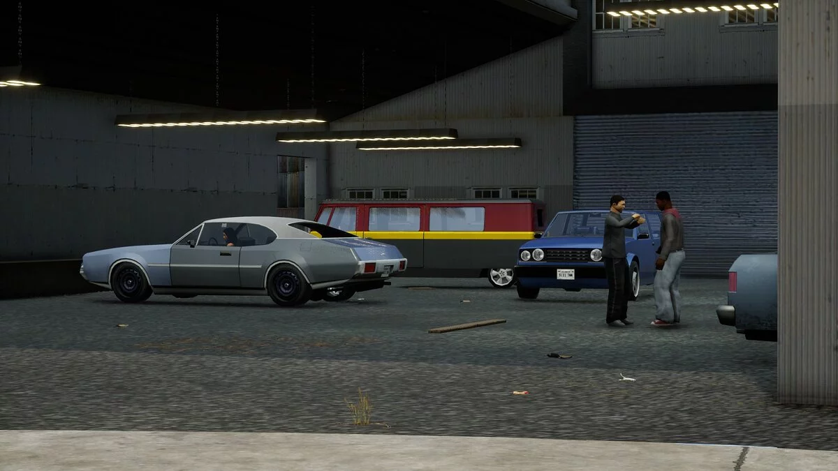 Автосервис в доках / GTA San Andreas: The Definitive Edition