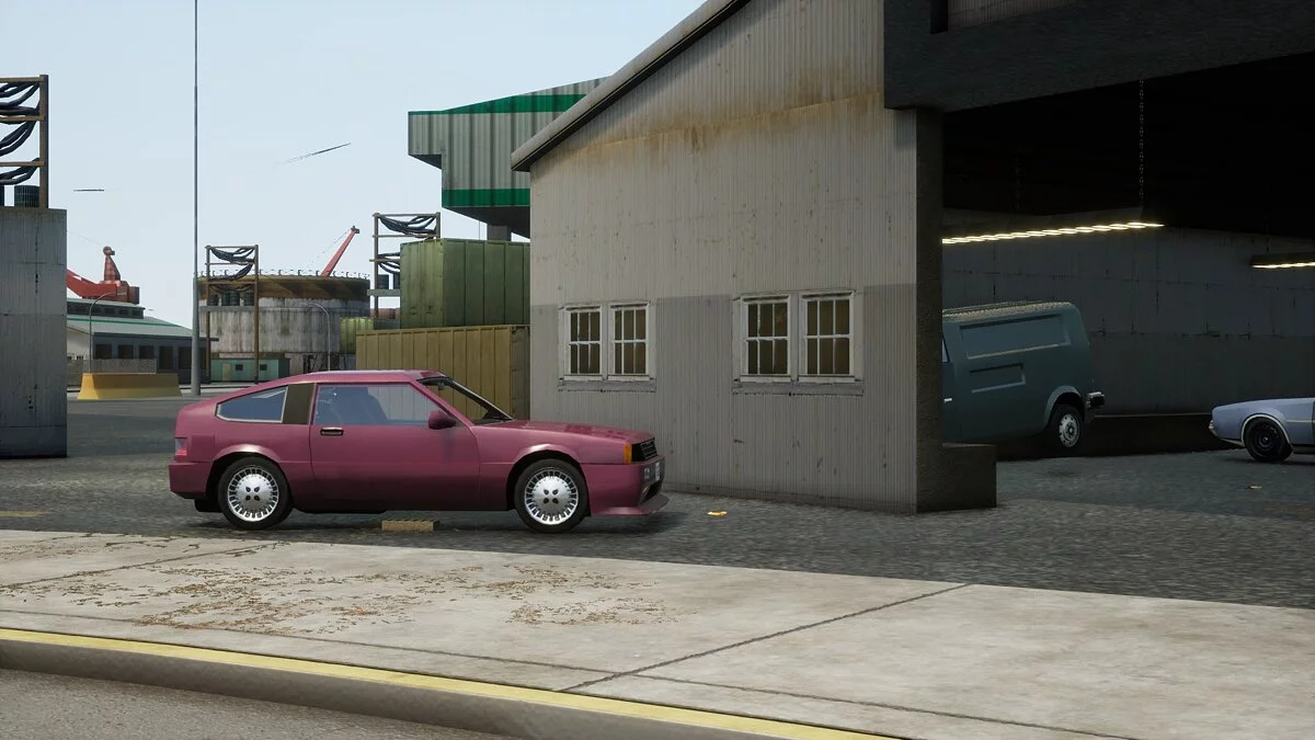 Автосервис в доках / GTA San Andreas: The Definitive Edition