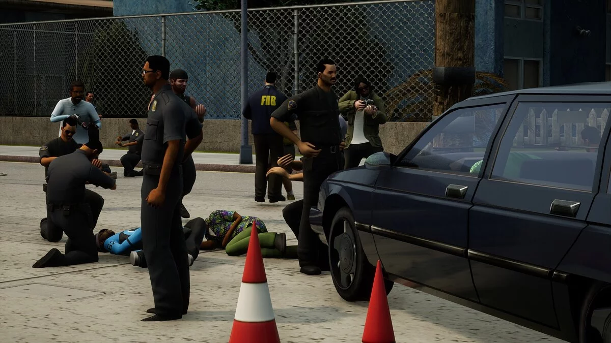 Дорожное происшествие / GTA San Andreas: The Definitive Edition