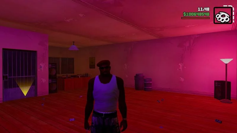 Доступ к скрытым интерьерам / GTA San Andreas: The Definitive Edition