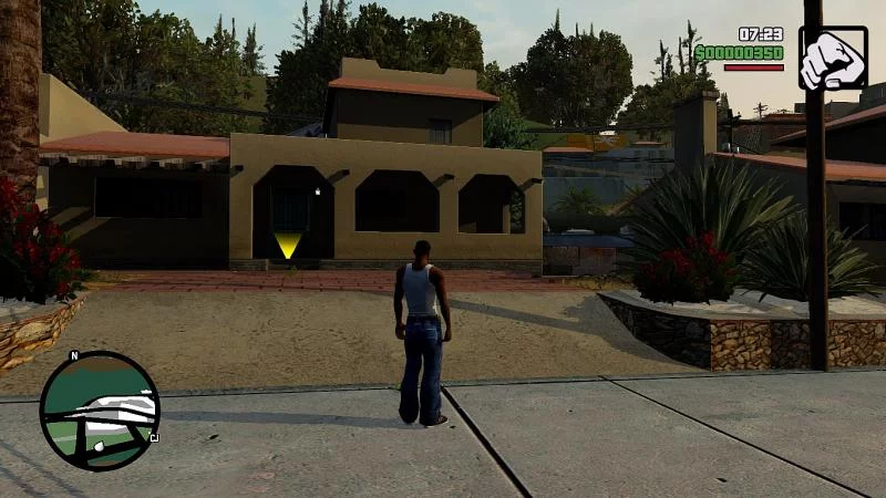 Доступ к скрытым интерьерам / GTA San Andreas: The Definitive Edition