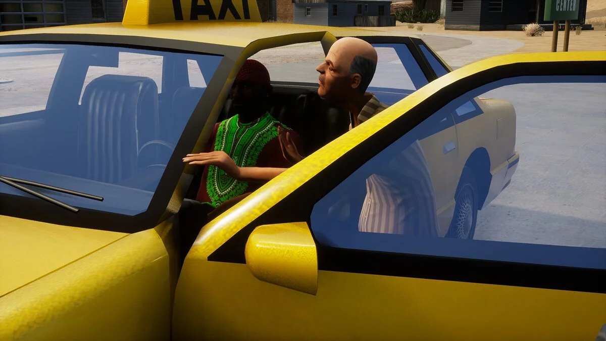 Оживление деревни Эль-Кебрадос / GTA San Andreas: The Definitive Edition