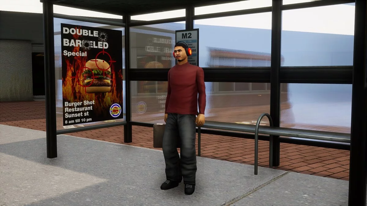 Оживлённый аэропорт в Лас-Вентурас / GTA San Andreas: The Definitive Edition
