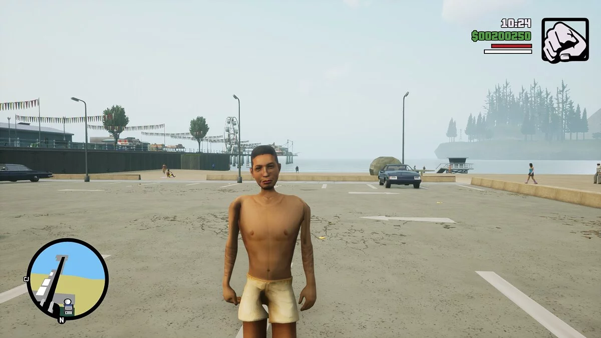 Skin Selector - Поиграйте за любого пешехода / GTA San Andreas: The Definitive Edition