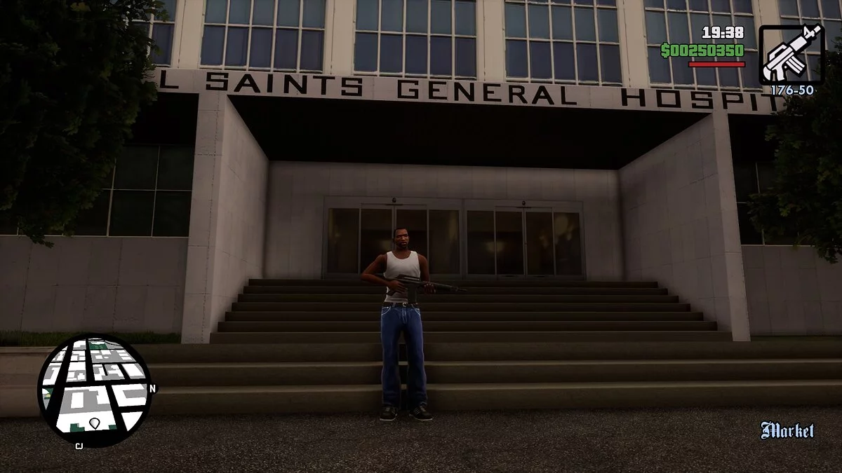 Сохранение оружия после смерти или ареста / GTA San Andreas: The Definitive Edition
