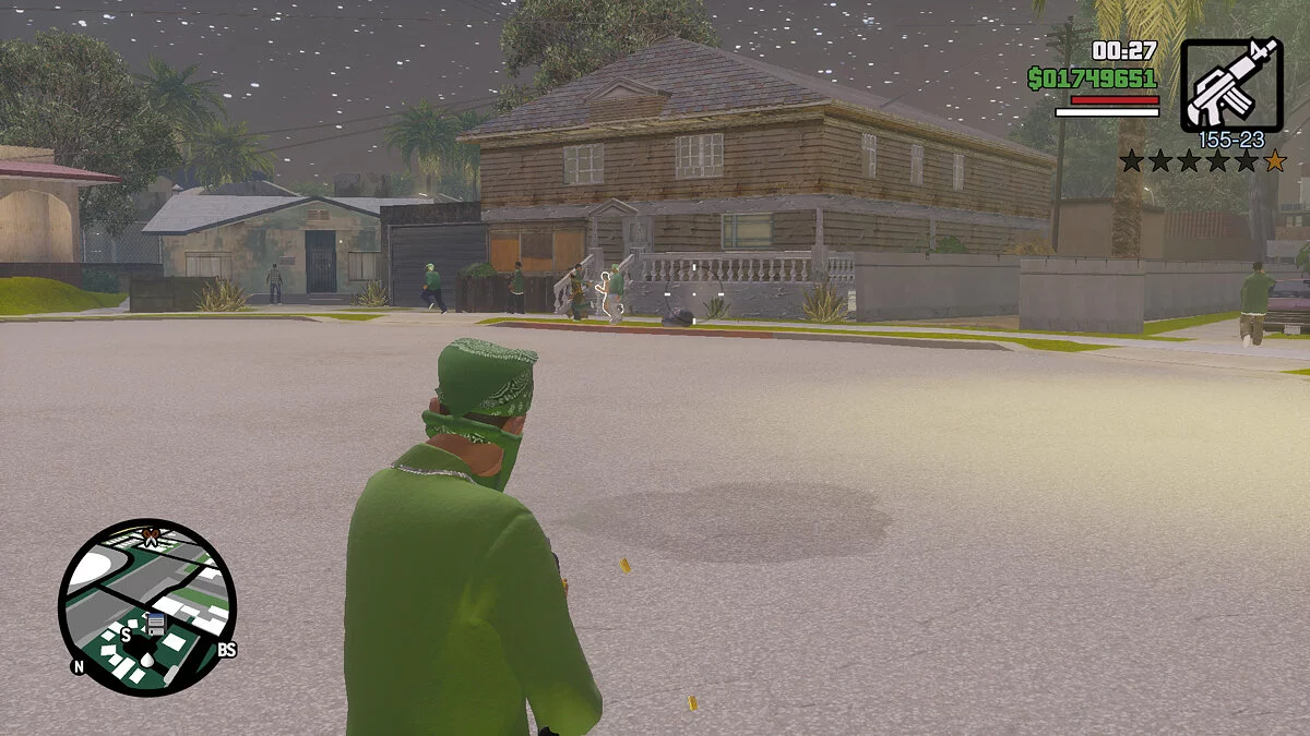 Тряска камеры при стрельбе / GTA San Andreas: The Definitive Edition