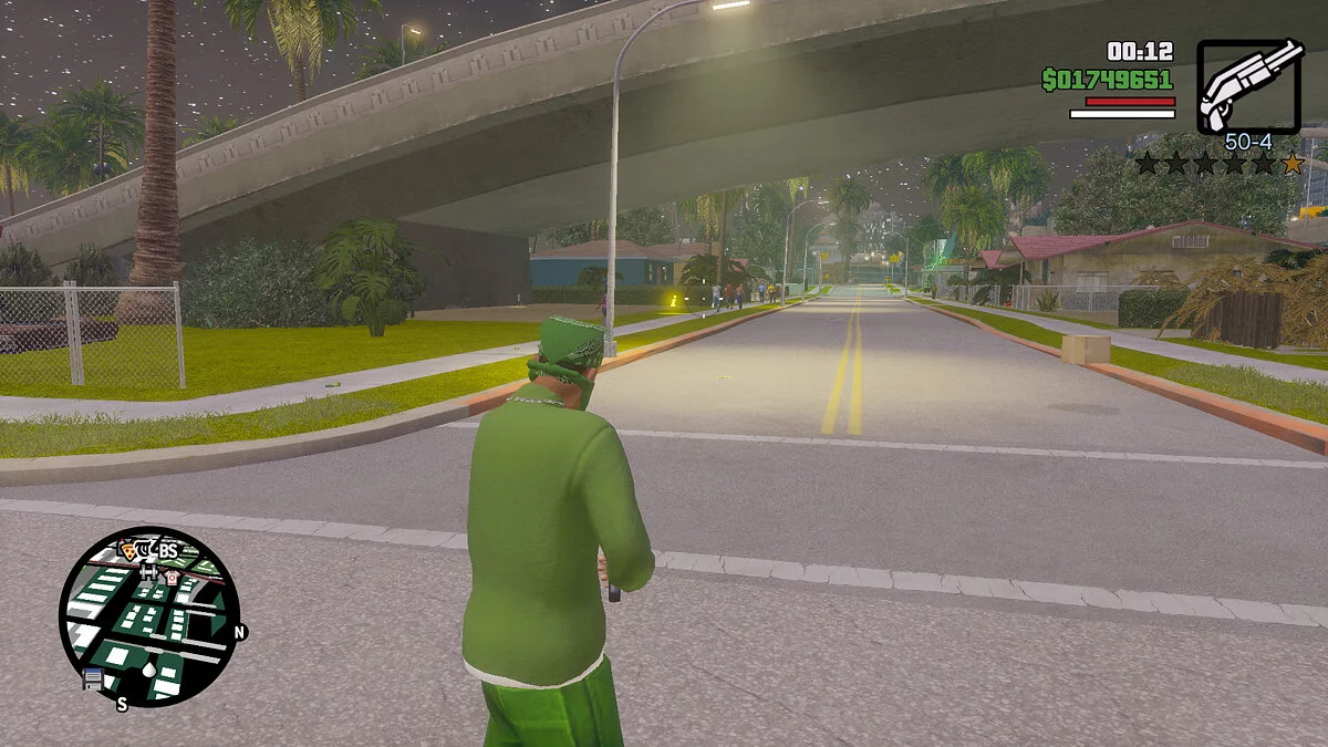 Тряска камеры при стрельбе / GTA San Andreas: The Definitive Edition