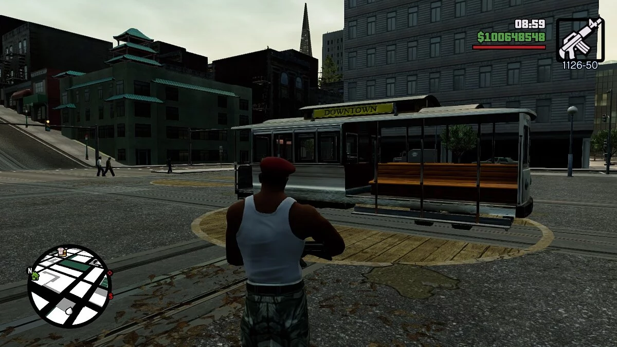 Возможность работать машинистом трамвая / GTA San Andreas: The Definitive Edition