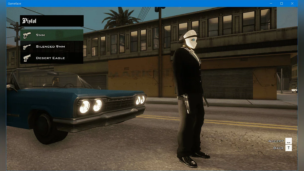 Меню выбора оружия / GTA San Andreas: The Definitive Edition