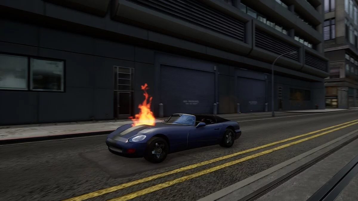 Нет повреждений автомобиля / GTA San Andreas: The Definitive Edition