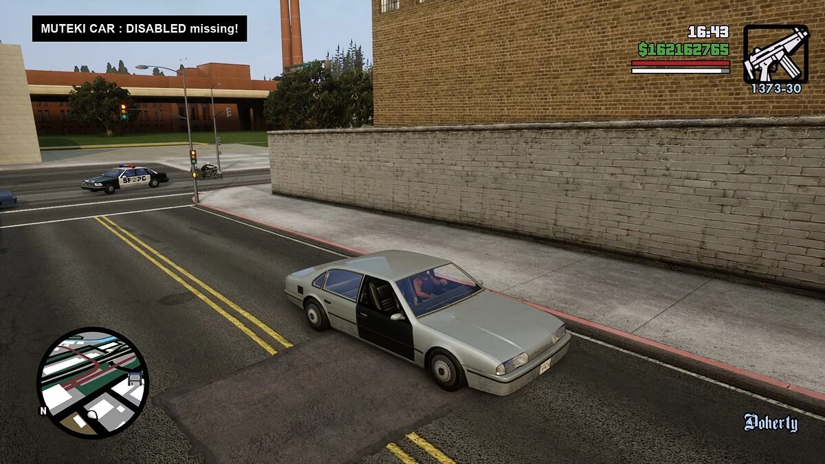 Нет повреждений (починка) для автомобиля / GTA San Andreas: The Definitive Edition
