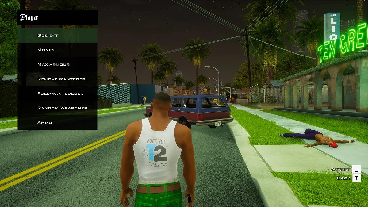 Simple Trainer / GTA San Andreas: The Definitive Edition