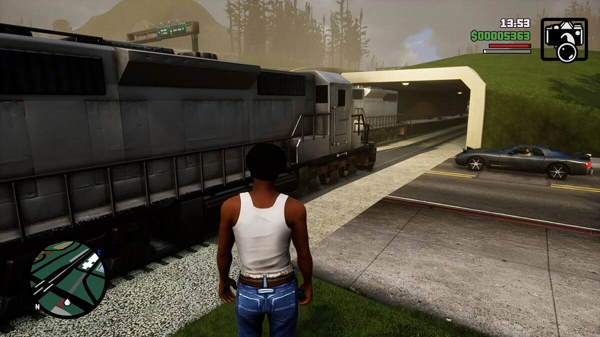 Сумасшедшие поезда  / GTA San Andreas: The Definitive Edition