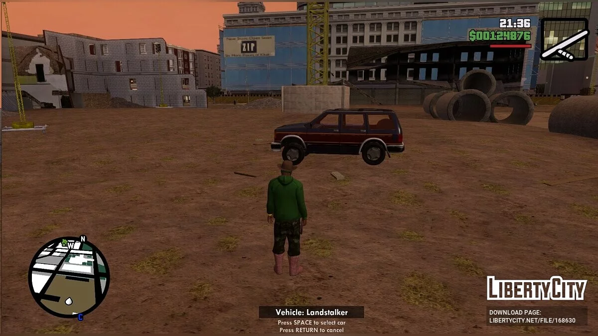Borsuk's trainer 0.4 / GTA San Andreas: The Definitive Edition