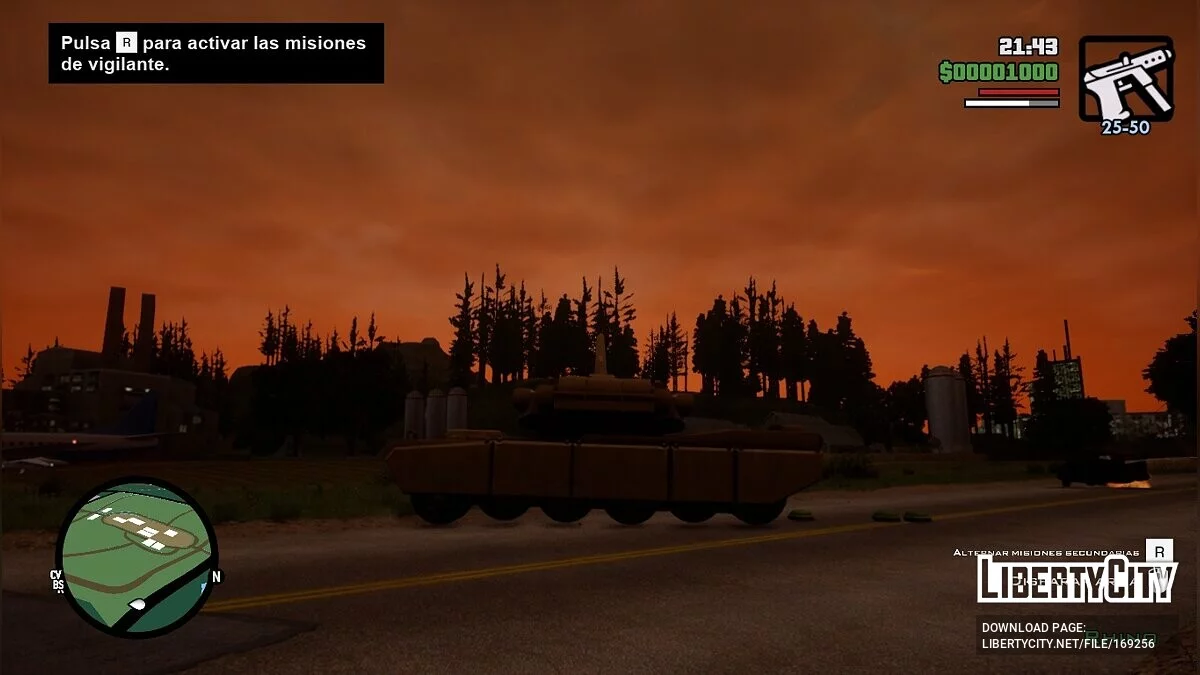 Расширенное вооружение для техники / GTA San Andreas: The Definitive Edition