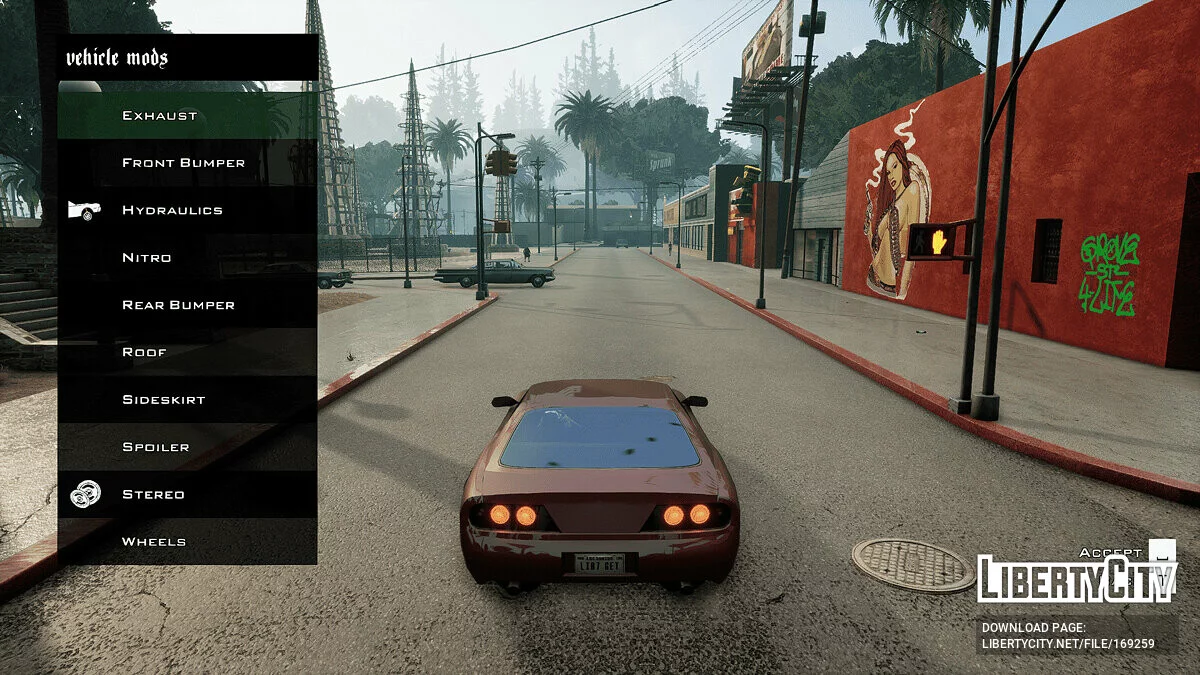 Простой нативный трейнер / GTA San Andreas: The Definitive Edition