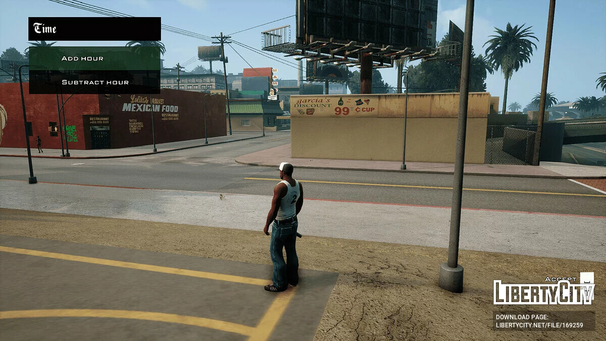 Простой нативный трейнер / GTA San Andreas: The Definitive Edition