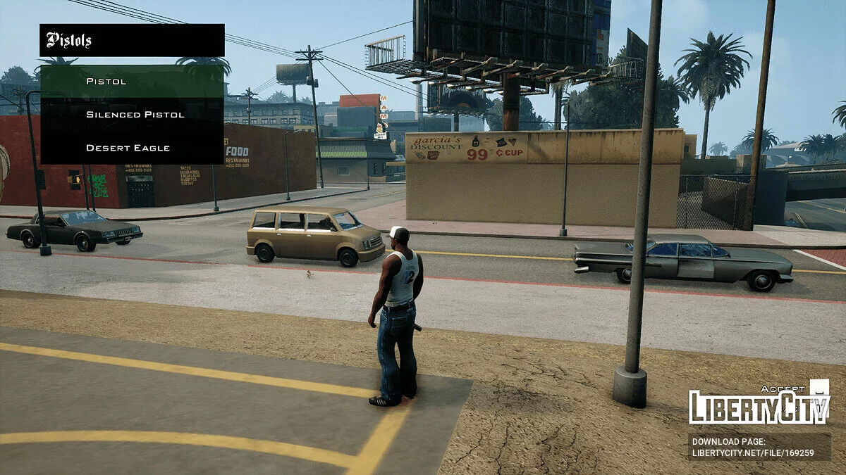 Простой нативный трейнер / GTA San Andreas: The Definitive Edition