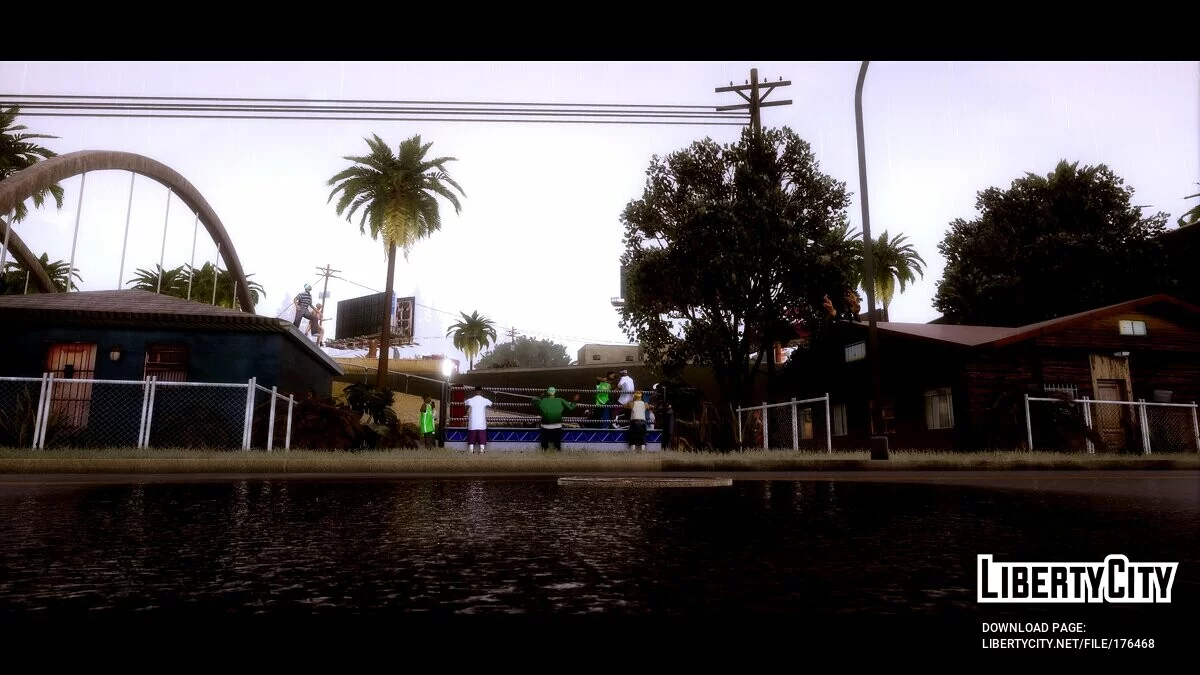 Боксерский турнир на Grove Street / GTA San Andreas: The Definitive Edition