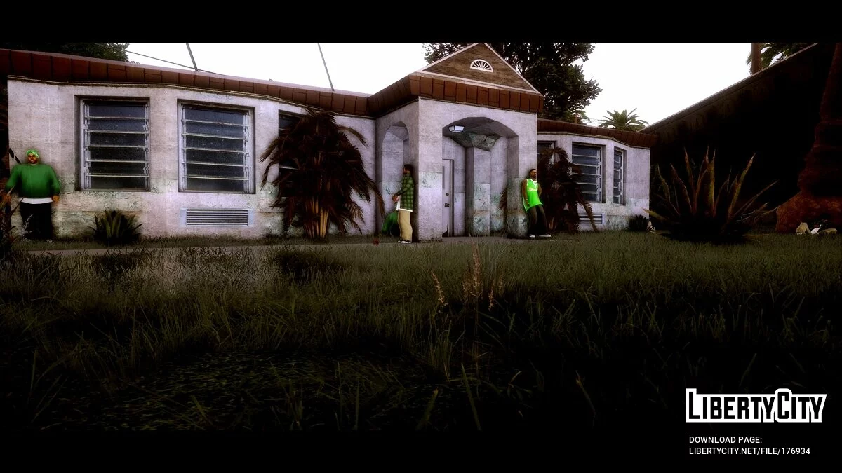 Оживление Grove Street V1.0 / GTA San Andreas: The Definitive Edition