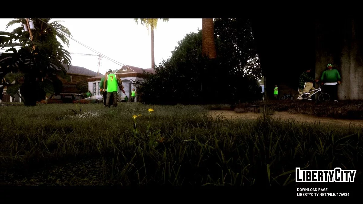 Оживление Grove Street V1.0 / GTA San Andreas: The Definitive Edition