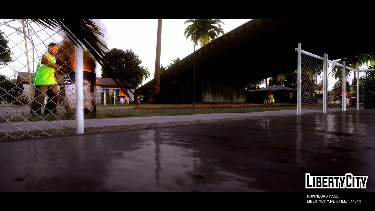 Оживление Grove Street V1.0 / GTA San Andreas: The Definitive Edition