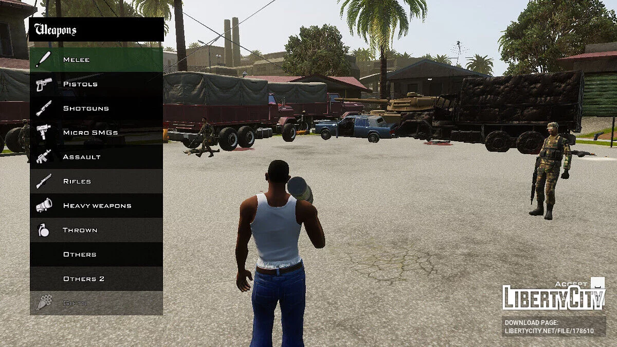 Cheat Menu v1.6.1 / GTA San Andreas: The Definitive Edition