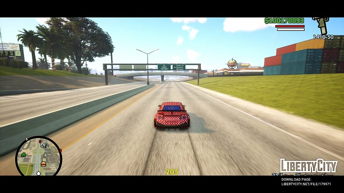 Цифровой спидометр / GTA San Andreas: The Definitive Edition