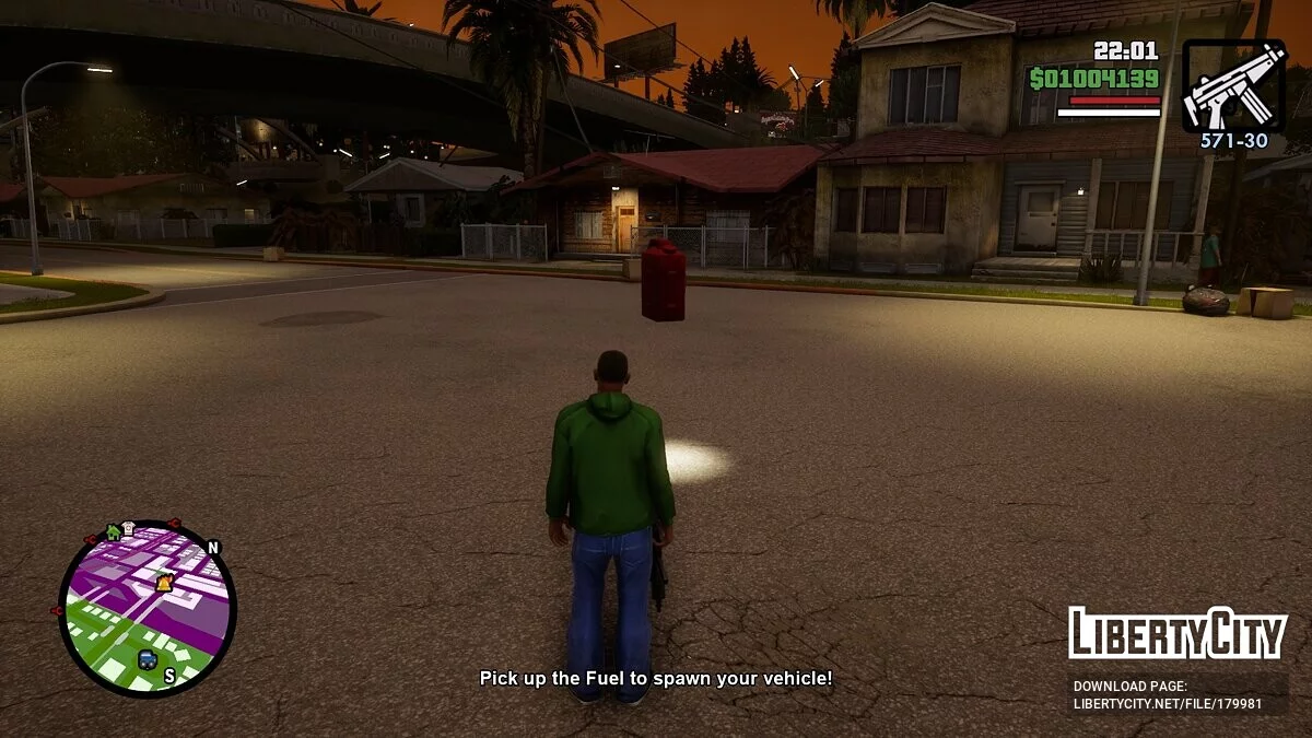 Сохранить автомобиль / GTA San Andreas: The Definitive Edition