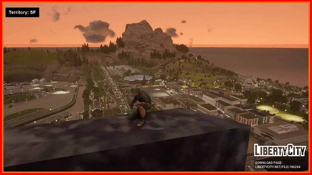 Название территории / GTA San Andreas: The Definitive Edition