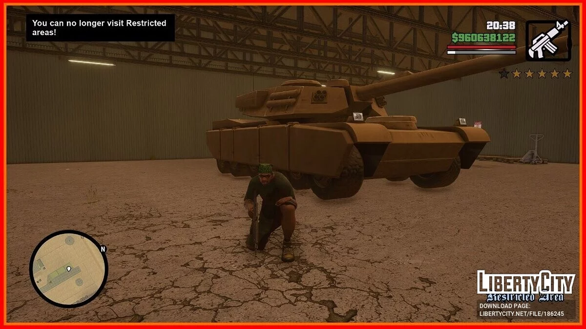 Посещение запретных зон / GTA San Andreas: The Definitive Edition