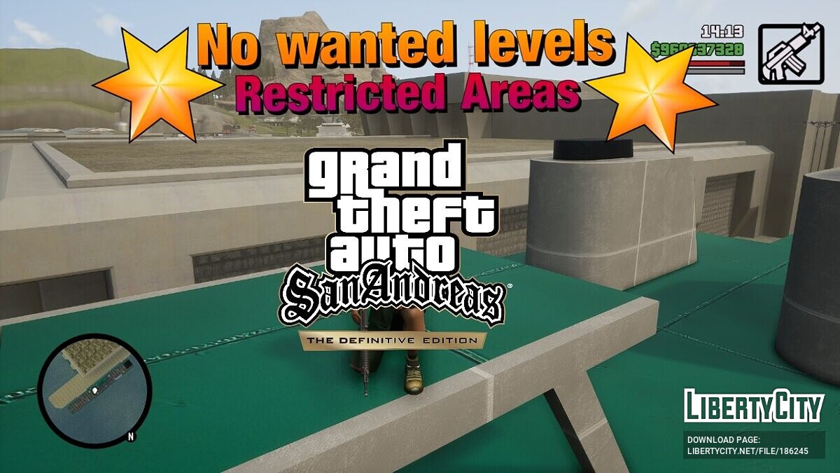 Скачать Посещение запретных зон для GTA San Andreas: The Definitive Edition