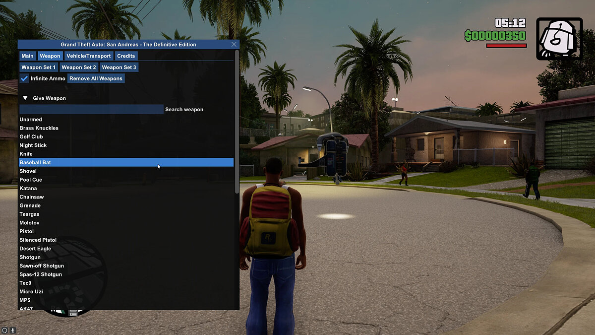 Скачать ImGui Menu (Cleo) для GTA San Andreas: The Definitive Edition