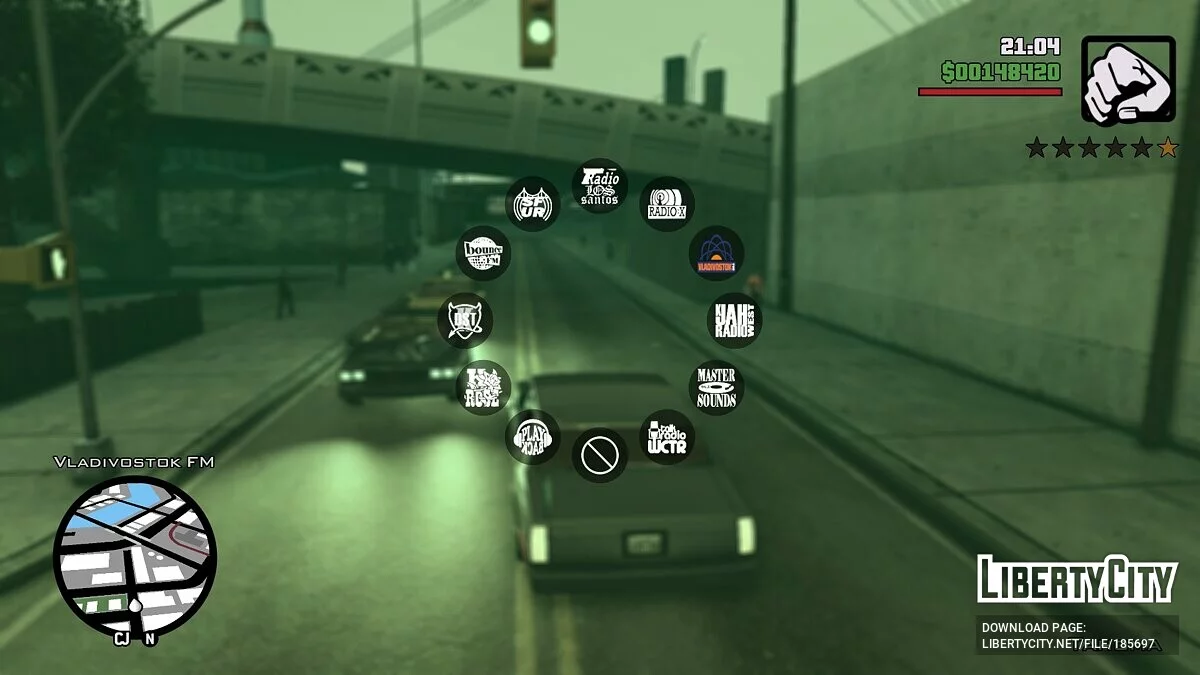 Владивосток ФМ из GTA 4 / GTA San Andreas: The Definitive Edition