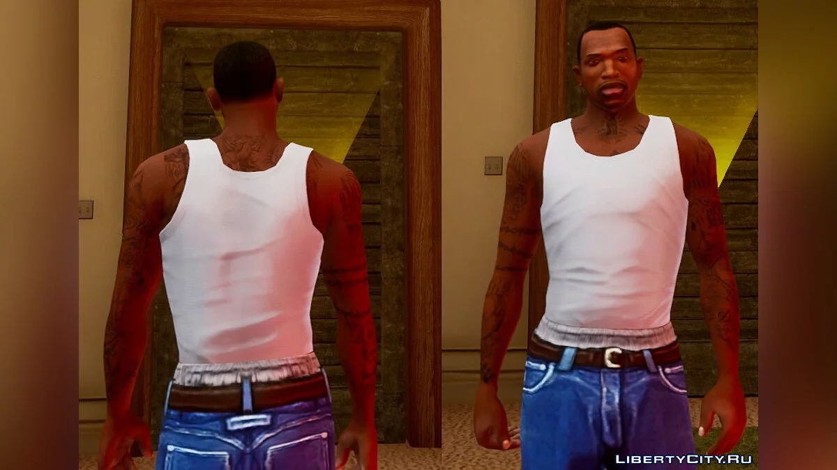 Безумная татуировка Си-Джея / GTA San Andreas: The Definitive Edition