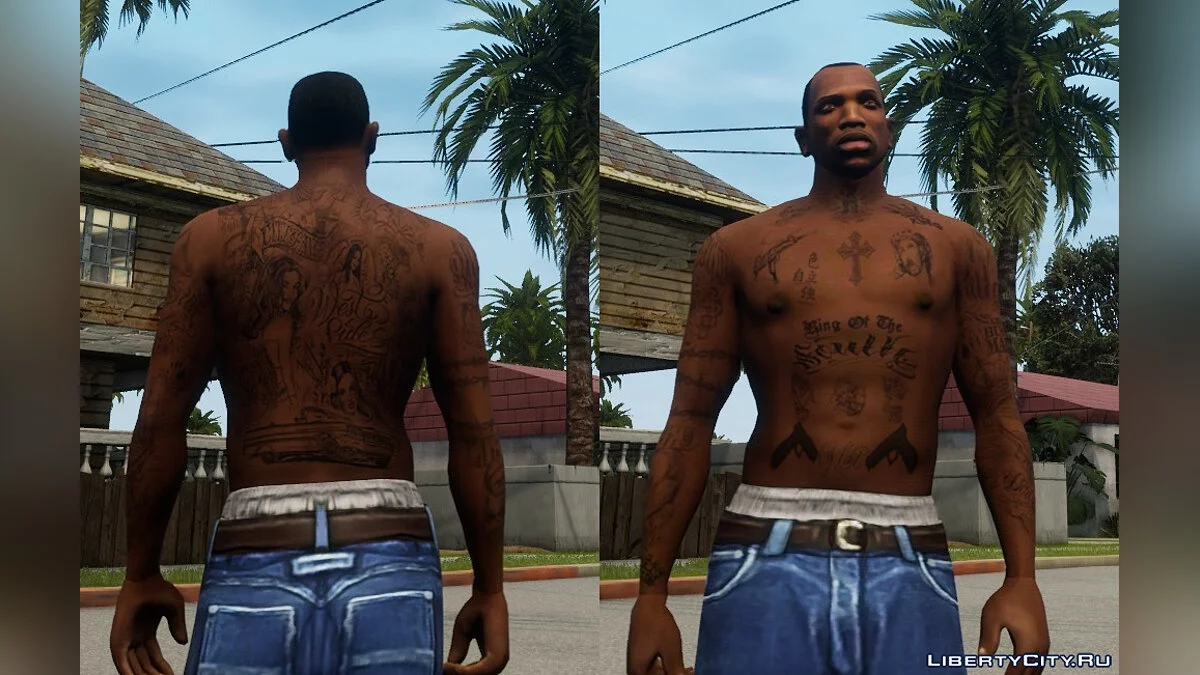 Безумная татуировка Си-Джея / GTA San Andreas: The Definitive Edition