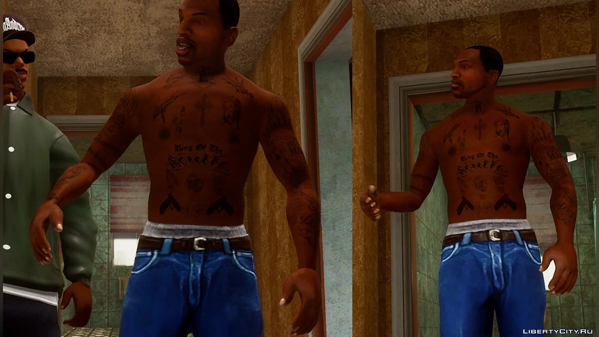 Безумная татуировка Си-Джея / GTA San Andreas: The Definitive Edition