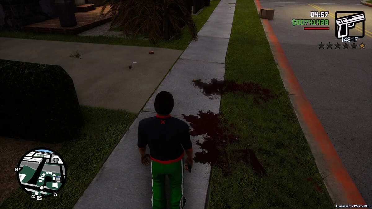 Качественная текстура крови / GTA San Andreas: The Definitive Edition
