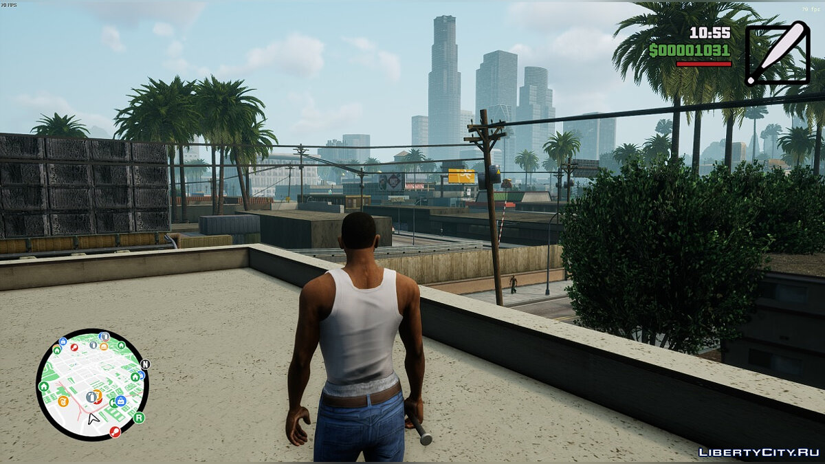 Скачать Радар и карта в стиле Google Maps [GTA 3, VC, SA] для GTA San  Andreas: The Definitive Edition