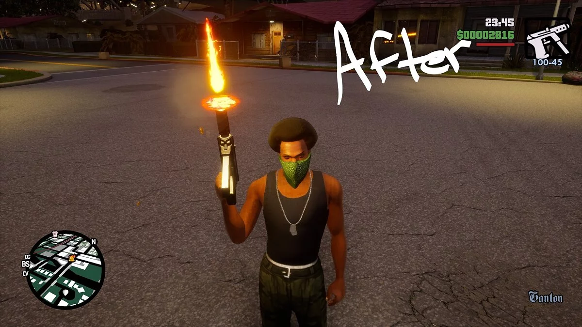 Улучшен огонь из дула  / GTA San Andreas: The Definitive Edition